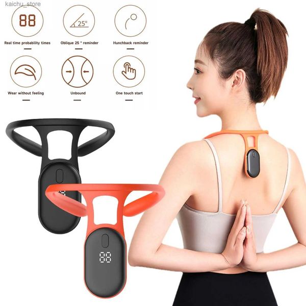 Massagni elettrici Body Setting Posture Corrector Back Back Support Ultrasonic Linceing Neccone MASSEGGIO NECCHIO MASSEGGIO A NURMINE Y240425