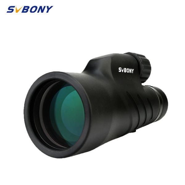 Telescopi SVBony SV45 Telescope 12x50 Monoculari BAK4 PRISM Full Multicoatede IPX7 Waterproof Travel Travel Telescope Hunting Binocols F9338D