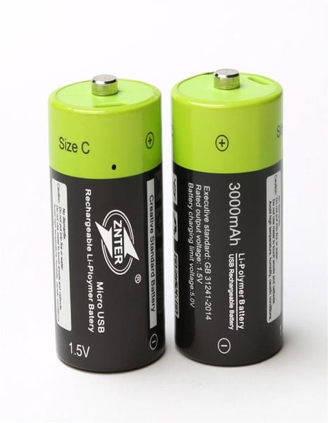 ZNTER L 15V 3000mAh Interface USB Recarregável Bateria de lítio Tipo C Micro baterias 2PCs A215189984