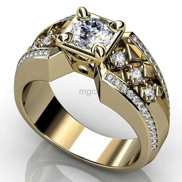 Anéis de casamento anel de ouro 14k para homens naturais 2 quilates diamante com jóias de diamante anilos de bizuteria anilos mujer gemstone rings caixa 240419