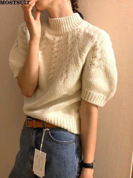 Женские свитеры корейские стенд -стенд. Пуловая свитер.