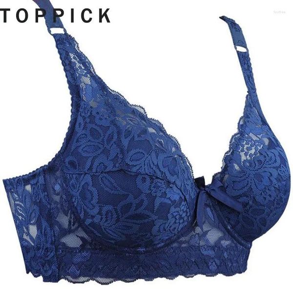 Bras Lace Bra Bra Sexy's Unclined Underwire hoop Up Lingere Intimates Bralette Женщины полное нижнее белье