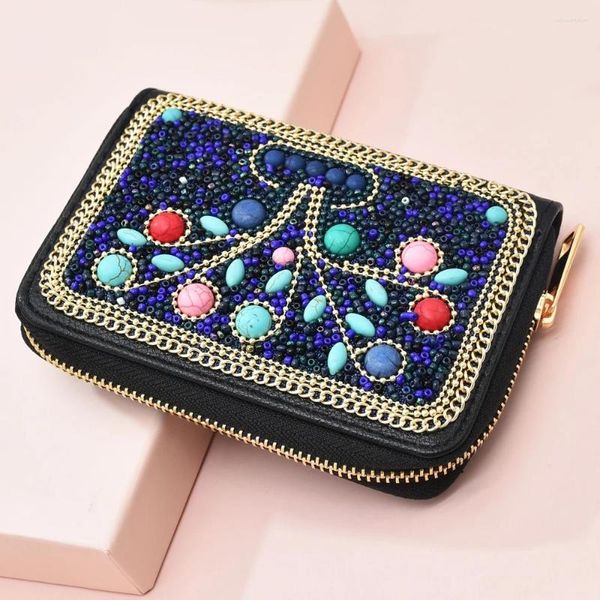 Bolsas de noite Designer de Animail Evil Eye Bead Purse Women Bag Butterfly Stone Party embreagem Lady Coin Banquet Pochette Pochette