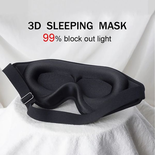 3D Máscara para os olhos para dormir conforto Trêssessional Design Memória Bloco de espuma