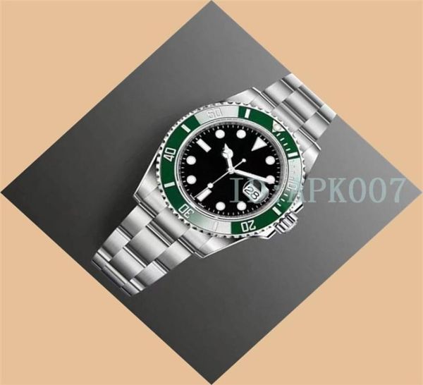 APK007 Mens relógios automáticos Cerâmica Men Bung Homens assistem Avanadores de pulseiras de alta qualidade Men039S Presente Sub Wristwatch Discund 248S6741796