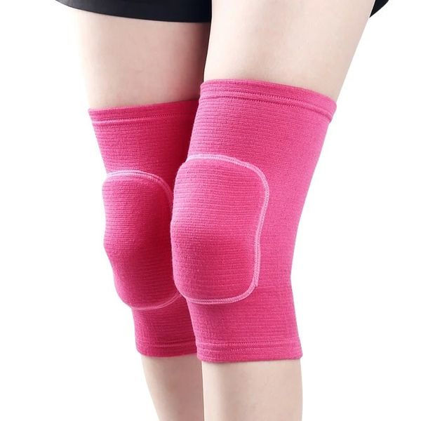 1 paio di ginocchini di compressione sportiva che danzano ginocchini elastici per l'artrite sollievo meniscus lacrima di fitness cuscinetti