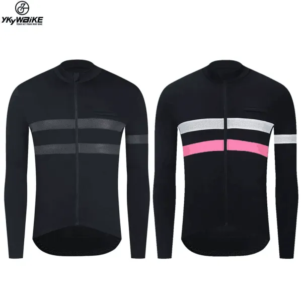 Vestidos ykywbike jacket de ciclismo de inverno homem mulher lã térmica de manga cheia de bicicleta de bicicleta de bicicleta de bicicleta de bicicleta