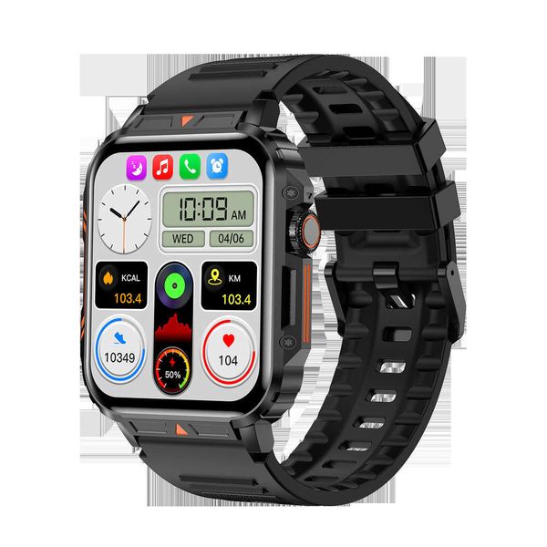 Neue wasserdichte Smart Watch Männer IP68 Herzfrequenzmonitor Blut Sauerstoff V81 Outdoor Sport Watch Relojes Fitness Tracker Uhren