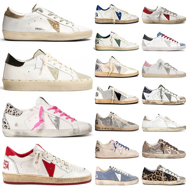 Golden Goose Sneakers Women Ball Star Shoes 2024 Designer Star Schuh Sneaker Casual Schuhe Luxus OG Ball-Star Schmutzige alte Loafers Italien Marke Original Plattform 【code ：L】