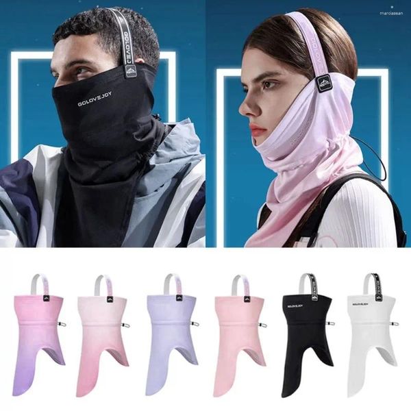 Máscara de esqui à prova de vento de bandanas Fashion Winter Warm Polyster Face Shield Proférico ao ar livre à prova de frio