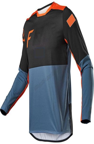 Мотоцикл мужчина вниз по склону одежда одежды Moto Crosscountry Racer Jersey Outdoor ездный велосипедный свитер Тот же стиль настройка9132324