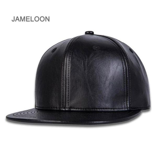 Sun Cap PU Material de couro Snapback Snap mais perto da aba plana ao ar livre ajustável tamanho unissex tênis hiphop popular basquete beisebol sp1418864