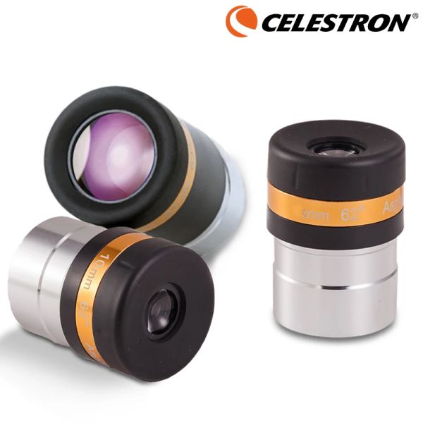 Telescópios Celestron Asférico Telescópio HD HD Lente de 62 graus 4/10/33mm totalmente revestido para 1,25 