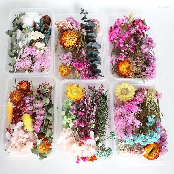 Dekorative Blumen getrocknetes Blumenmaterial Paket DIY -Epoxid