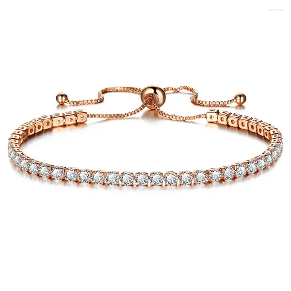 Braccialetti di fascino ad alta qualità regolabile a 5 colori bracciale oro in argento color ladies femminile regalo gioiello