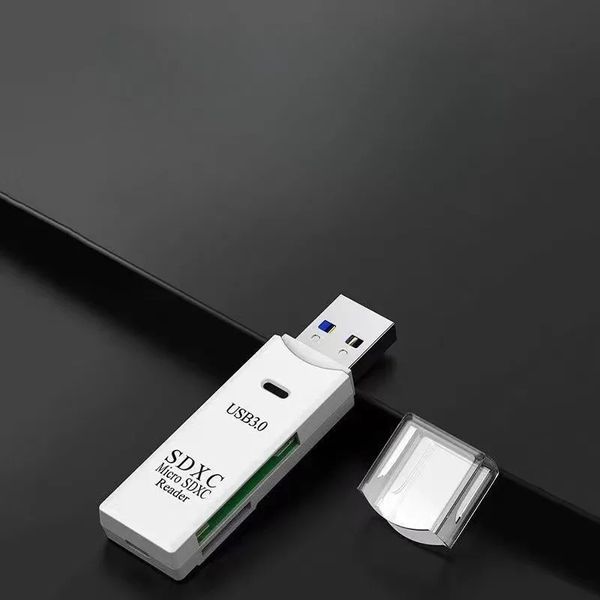 2024 2 Arada 1 Kart Okuyucu USB 3.0 Mikro SD TF Kart Bellek Okuyucu Yüksek Hızlı Çoklu Kart Yazma Adaptörü Flash Drive Dizüstü Dizüstü Bilgisayar Aksesuarları