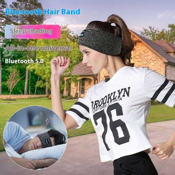 Новый беспроводной Bluetooth v5.0 Sports Music Call Call Stereo Blackout Sleepband