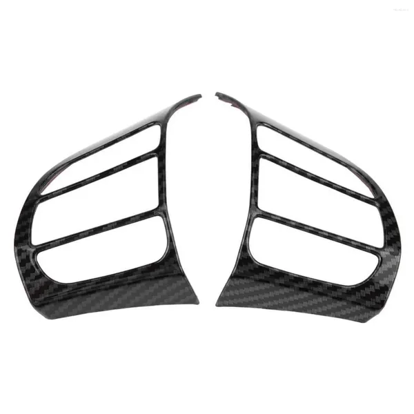 Tamas do volante Tampas 2pcs A barriga de moldura da moldura Inserir para Encino Kauai Kona 2024 SUV