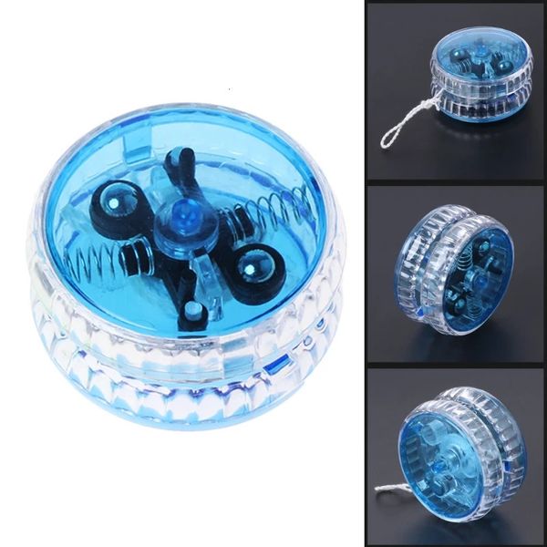 4 pezzi yoyo illuminare meccanismo frizione giocattolo yoyo trucco sfera per bambini giocattolo 240418