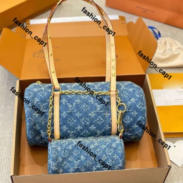 2024 NOVO DENIM Designer Bag Bag Tote Bag Bag Crossbody Bolsa Bolsa de compras Moda Mulher Bolsa Cluth Bag Hobo Drawstring Balt