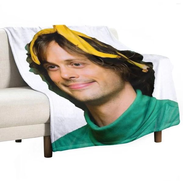 Decken Matthew Grey Gubler werfen Decken personalisiertes Geschenk für Sofa -Dekorativen