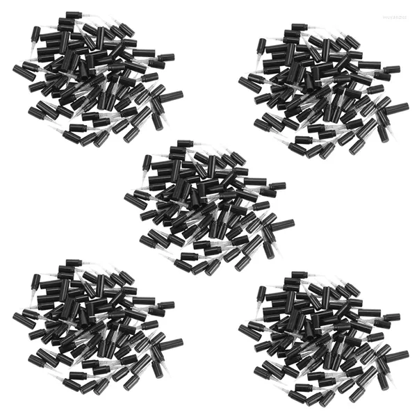 Garrafas de armazenamento 500pcs / lote 2ml Black Perfume Spray Spray Garday Sprayer Atomizador