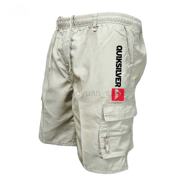 Pantaloncini da uomo pantaloni da carico jogging pantaloni corti da corsa pantaloni tattici da cantiere da cantiere da uomo outdoor indossare pantaloncini sciolti casual 240419 240419