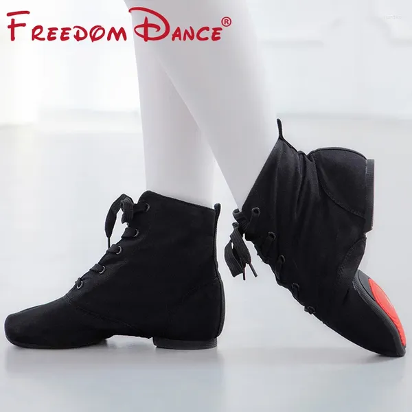 Sapatos de dança resistentes para homens crianças de borracha BOOT JAZZ BALLET LATIN Tamanho 31-44