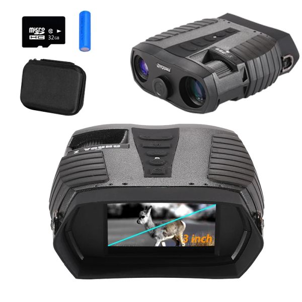 Телескопы 40x Zoom HD Night Vision Binocualrs Охотника на телескоп цифровой инфракрасная камера IP65.