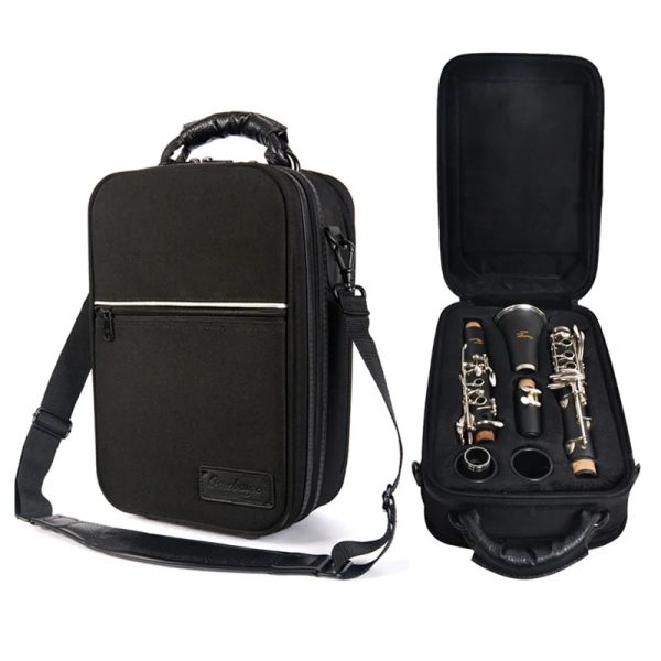 Сумки двойные плечи BB Clarinet Box Beck Back Beals Plouds Black Clarinet Case Brown Blarinet мешок водонепроницаемый рюкзак Blarinet