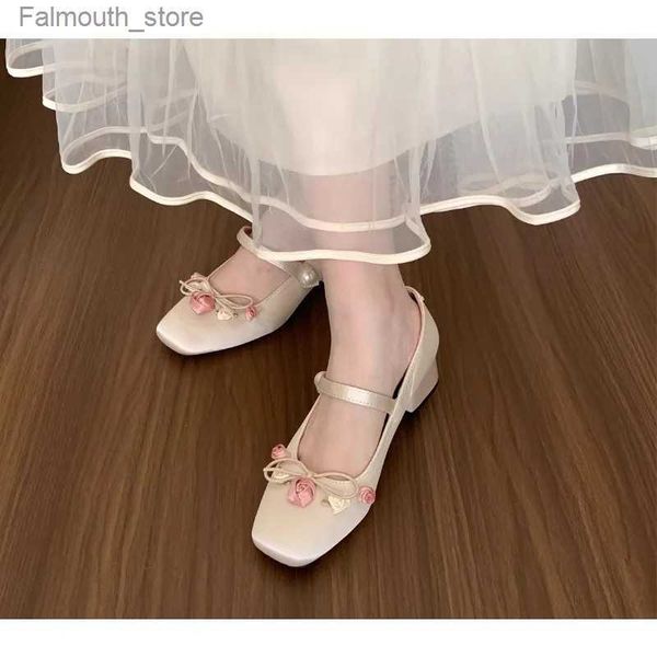 Sandali 2024 Summer Bow Womens Sandals Designer Womens Sandals Agli Slaccini Sandali Eleganti Sandali Q240419