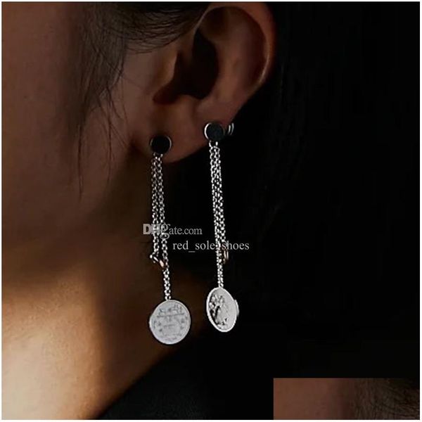 Earring de volta EX Libris Brincos charme h para o casal de designer de mulheres 925 SIER T0P MAIS ALTO CONTATO AVANÇADO MATERIAIS ESTILO CLÁSSICO JOWENR OTHN2