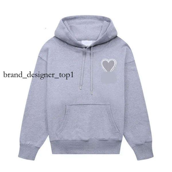 Moda lüks ammi hoodies ceket kapüşonlu aşk nakış 3D desen mektup baskılı gevşek uzun kolu kırmızı pembe sweatshirt bayan hoodies sweethearts hoodyd 9682