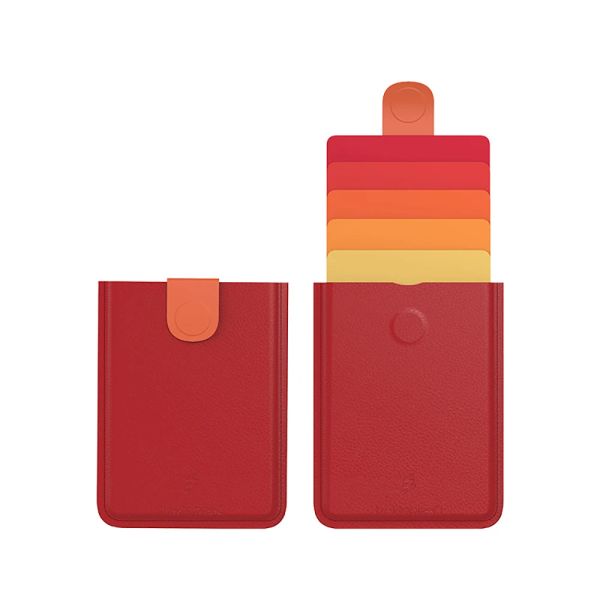 Titolare Dax V3 Mini Slim Card Portable Card Hen Women ID Credit Card Card Holder Protector Gradient Wallet Card Case