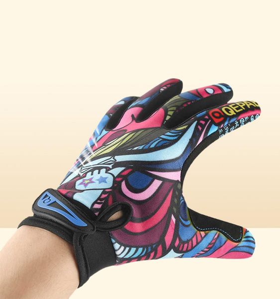 Велосипедные перчатки MTB Cycling Gloves Мужчины женщины Full Finger Bicycor SN Shock -Resear Motorcle Mitten Winter Theme Bike Outdoor Sport Glove T2210199579872