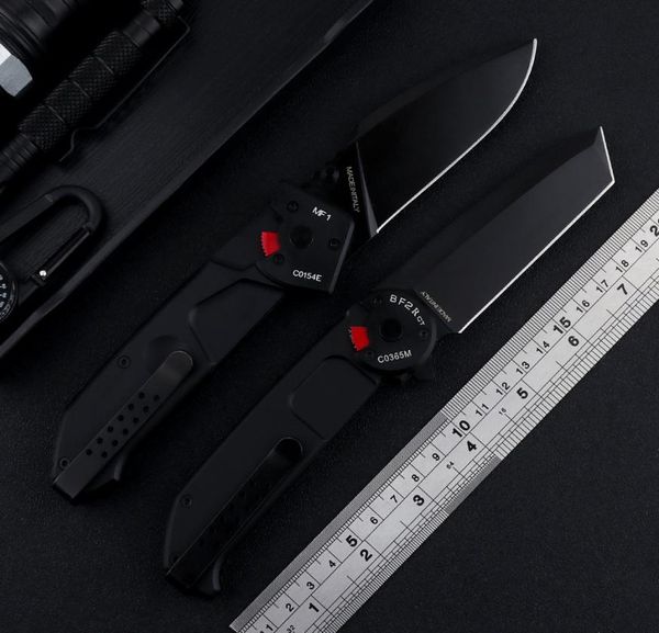 OEM EX MF1 Katlanır Bıçak N690 Blade Alüminyum Alaşım Tasarı Açık Kamp Avcılığı Taktik Savunma EDC Aracı Knife1514032