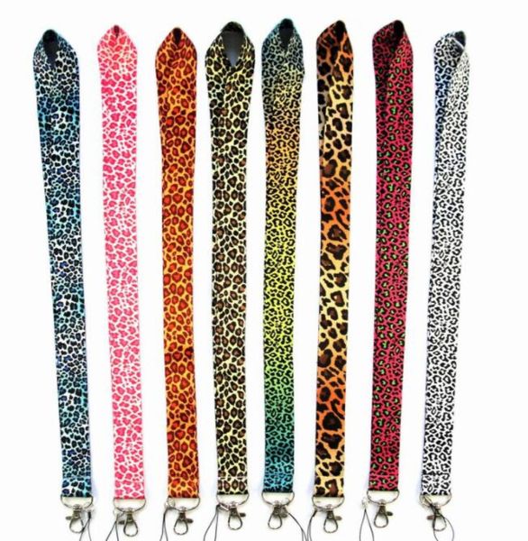 Novo 10 PCs LEOPARD PRIMA PRIMEIRA DE TOPA QUALIDADE UNIVERSAL TELEFONE MOLETE Strap Anime Cartoon Chain Chain Chain cordão do cordão Strap K0041787020