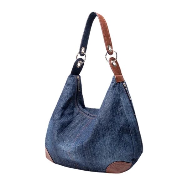 Taschen 2023 Große Luxushandtaschen Frauen Taschen Designer Ladies Handtaschen große Geldbörsen Jean Denim Tote Crossbody Frauen Umhängetaschen