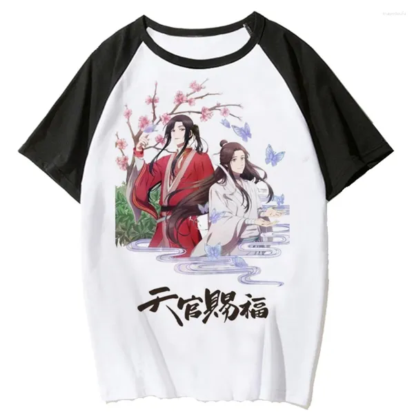 Frauen T -Shirts Tgcf T -Shirt Frauen Anime Girl Y2K Kleidung