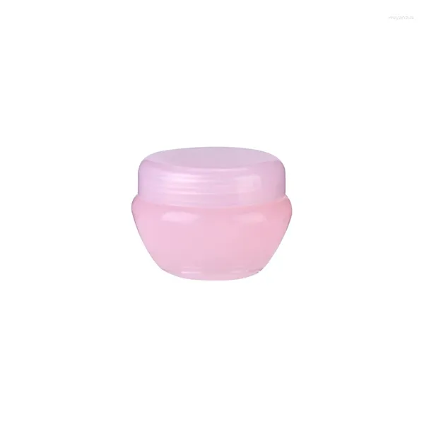 Бутылки для хранения розовый цвет 20 г грибной формы пластиковая крема для кремовой банки с винтовой крышкой с винтовой крышкой