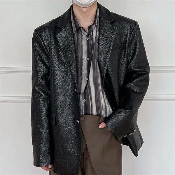 2024 Mode New Herren Casual Evening Dress Blazers Jacke Mantel