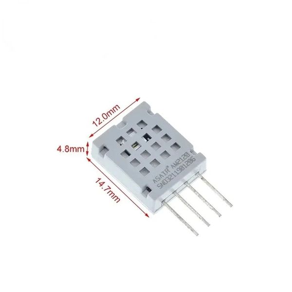 2024 AM2120 Kapazitive digitale Temperatur- und Feuchtigkeitssensor -Verbundmodul -Ausgangssignal Single Draht -Bus für Arduino für Arduino