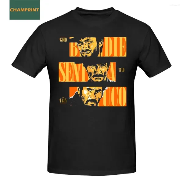 Magliette da uomo la t-shirt a manica corta clint cattiva e brutta e brutta