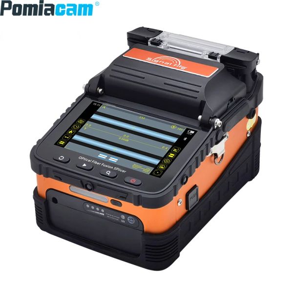 AI-6C+ Yeni Model Optik Fiber Füzyon Splicer Signal Fire Splicer Optik Fiber Bektiri ile Altı Motor Çekirdek-Çekirdek Makine