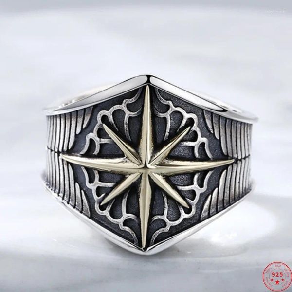 Кластерные кольца подлинное S925 серебро для женщин