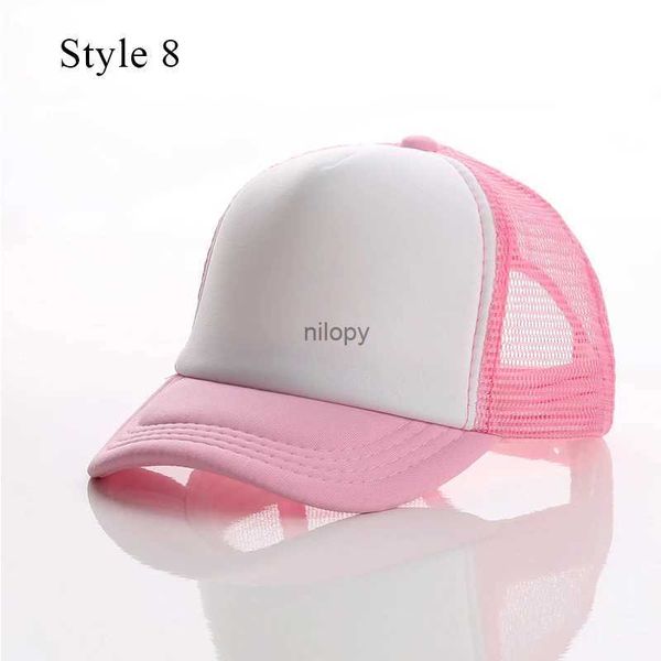 Ball Caps 2023 Новая бейсбольная кепка для детей мальчика и девочек Summer Fashion Vissors Cap Boy