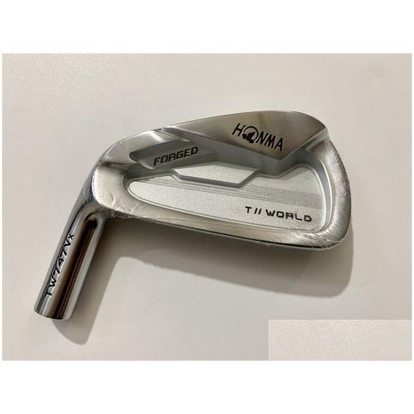 IRONS MANUSA SINISTRA HONMA TW747VX Iron Set da golf Cricks 4-11 R/S Flex Steel Albero con drop di consegna drop sport all'aperto dh5pl