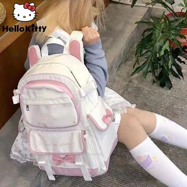 Школьные сумки мультфильм большой рюкзак yalcpack y2k девочки для колледжей школьные школьные сумки женщины харадзюку корейский стиль модный плеч