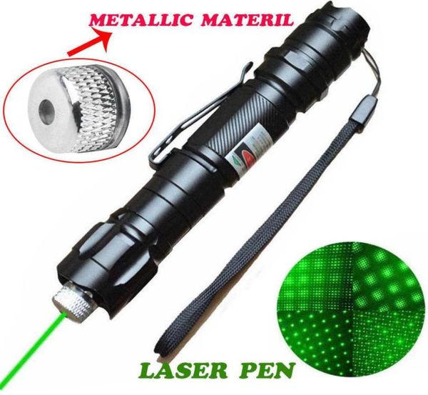 High Power Power 532nm Tactical Laser Grade Green Pointer Strong Pen lasers lazer lanterna Militar de clipe de clipe de cintilação 38966684
