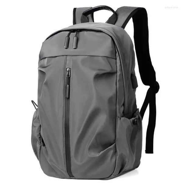 Backpack Leisure impermeável Brand coreano Brand College Student Bag Moda Computer Viagem de computador